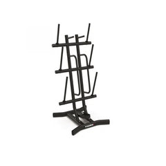 Rastrelliera nera compatta salvaspazio porta Body Pump (12 set)  RBP-B12-1