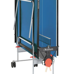 Ping pong TRAINING OUTDOOR piano blu con ruote, per esterno