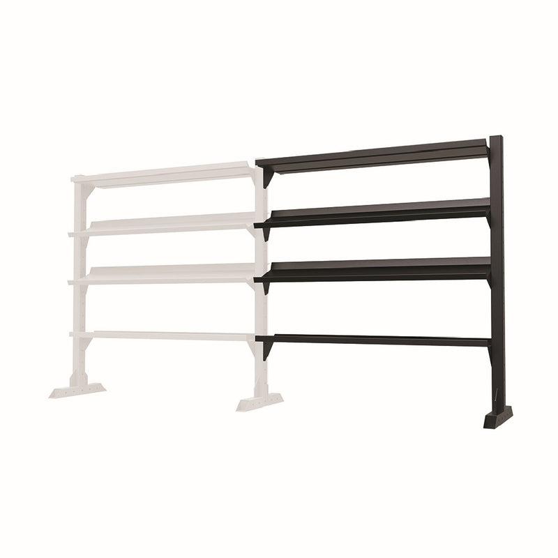 Campata aggiuntiva per rack a 4 ripiani 183 cm. - altezza 180 cm.