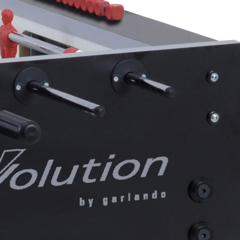 Calciobalilla G-500 EVOLUTION con aste uscenti, piano gioco corto in vetro