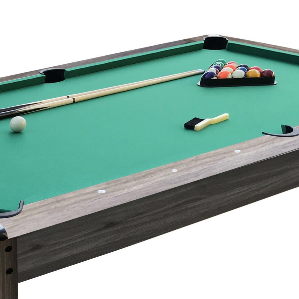 Pool table AUSTIN 6 campo gioco in mdf cm. 180 x 90