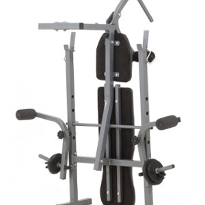 Panca porta-bilanciere WBK-500 richiudibile con leg extension
