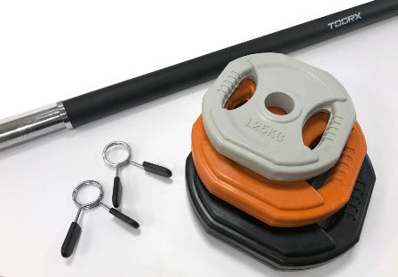 Bilanciere d.30mm. rivestito in foam per body pump set  BP-B