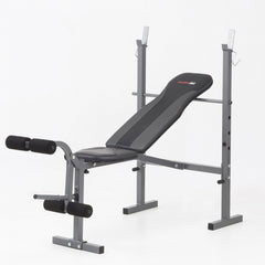 Panca porta-bilanciere WBK-500 richiudibile con leg extension 154x67x115 cm