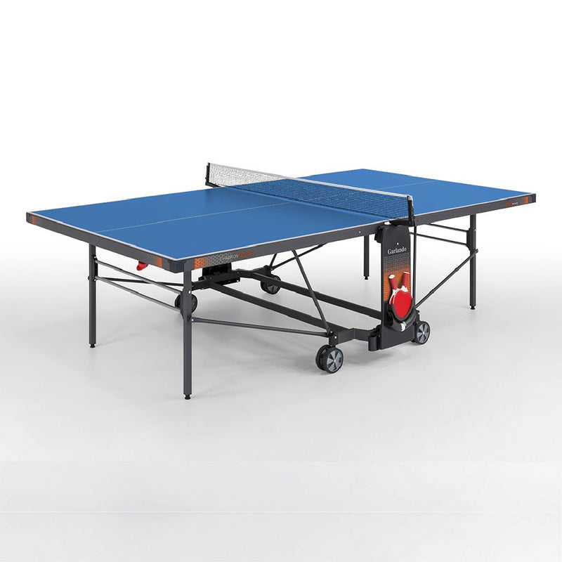 Ping pong CHAMPION OUTDOOR piano blu con ruote, per esterno