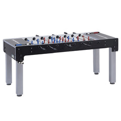 Calciobalilla SPECIAL CHAMPION aste rientranti piano gioco corto vetro