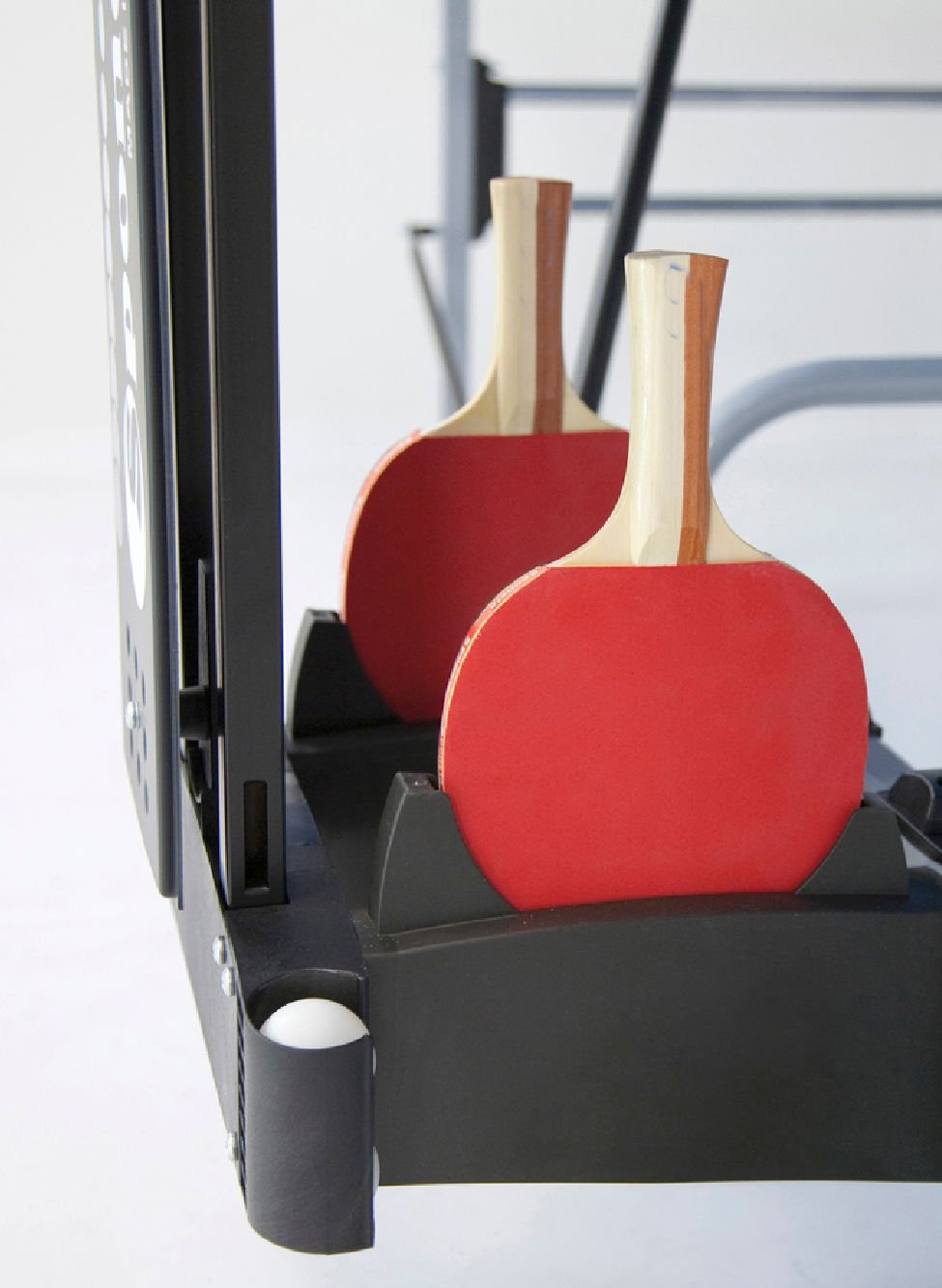 Ping pong MASTER OUTDOOR piano blu con ruote, per esterno