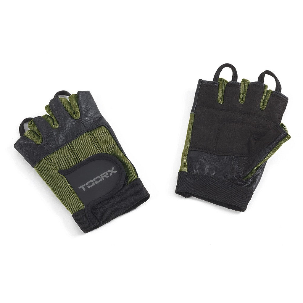 Guanti in pelle, spandex e pelle scamosciata - taglia L, nero-3