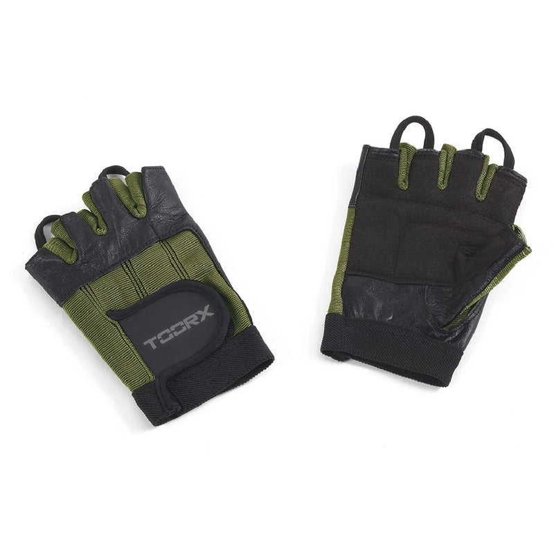 Guanti in pelle, spandex e pelle scamosciata - taglia L, nero-3