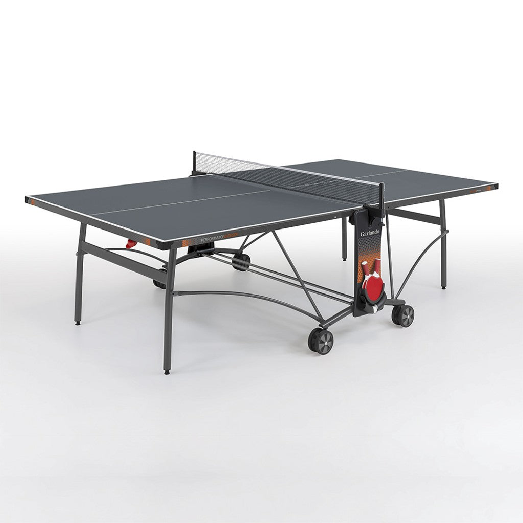 Ping pong PERFORMANCE OUTDOOR piano grigio con ruote, per esterno