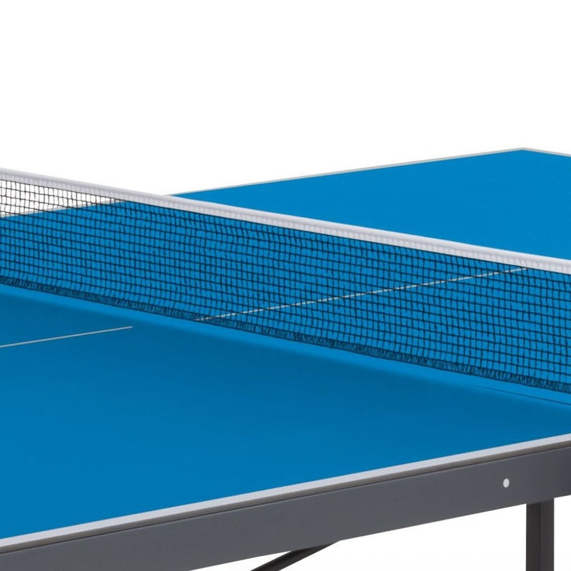 Ping pong CHAMPION OUTDOOR piano blu con ruote, per esterno