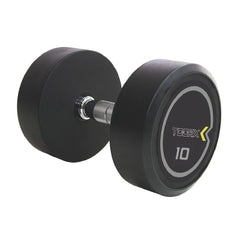 Manubrio Professional in uretano 10 KG nero / cromo impugnatura ergonomica