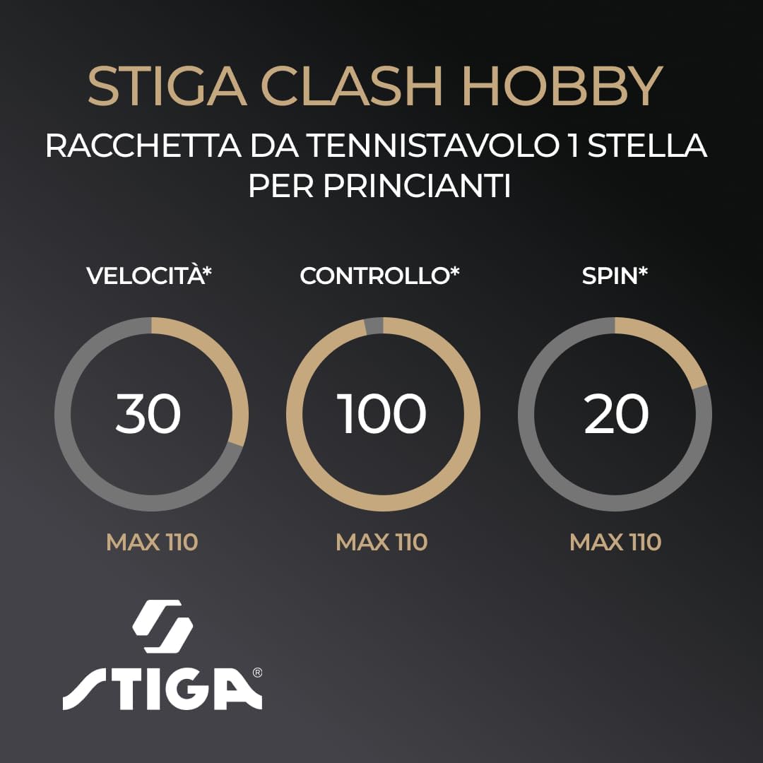 Racchetta Stiga Hobby Clash (hobby line) 2C4-548-5
