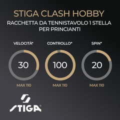 Racchetta Stiga Hobby Clash (hobby line) 2C4-548-5