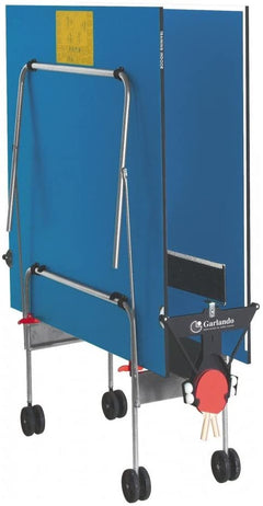 Ping pong TRAINING OUTDOOR piano blu con ruote, per esterno