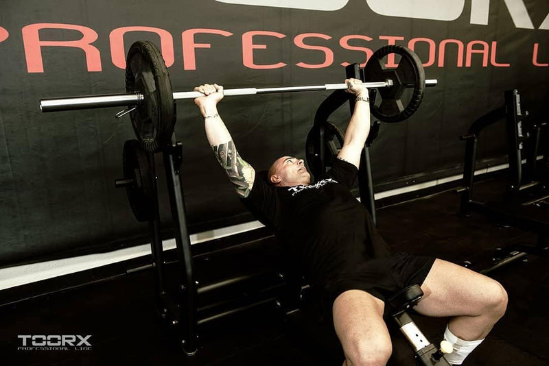 Bilanciere olimpionico 180 cm cromato BO-180 POWER TRAINING-3