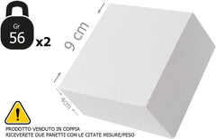 Confezione da 8 pani di magnesite  AHF 185-2