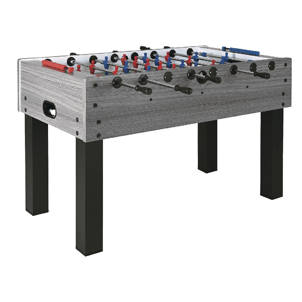 Calciobalilla F-100 grigio aste uscenti campo gioco lungo