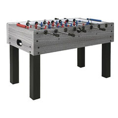 Calciobalilla F-100 grigio aste rientranti campo gioco lungo in