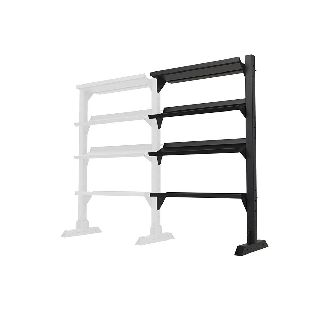 Campata aggiuntiva per rack a 4 ripiani 120 cm. - altezza 180 cm.