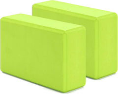 Mattoni Yoga Ad Alta Densità- Singole o doppie / Verde lime o Azzurre-3
