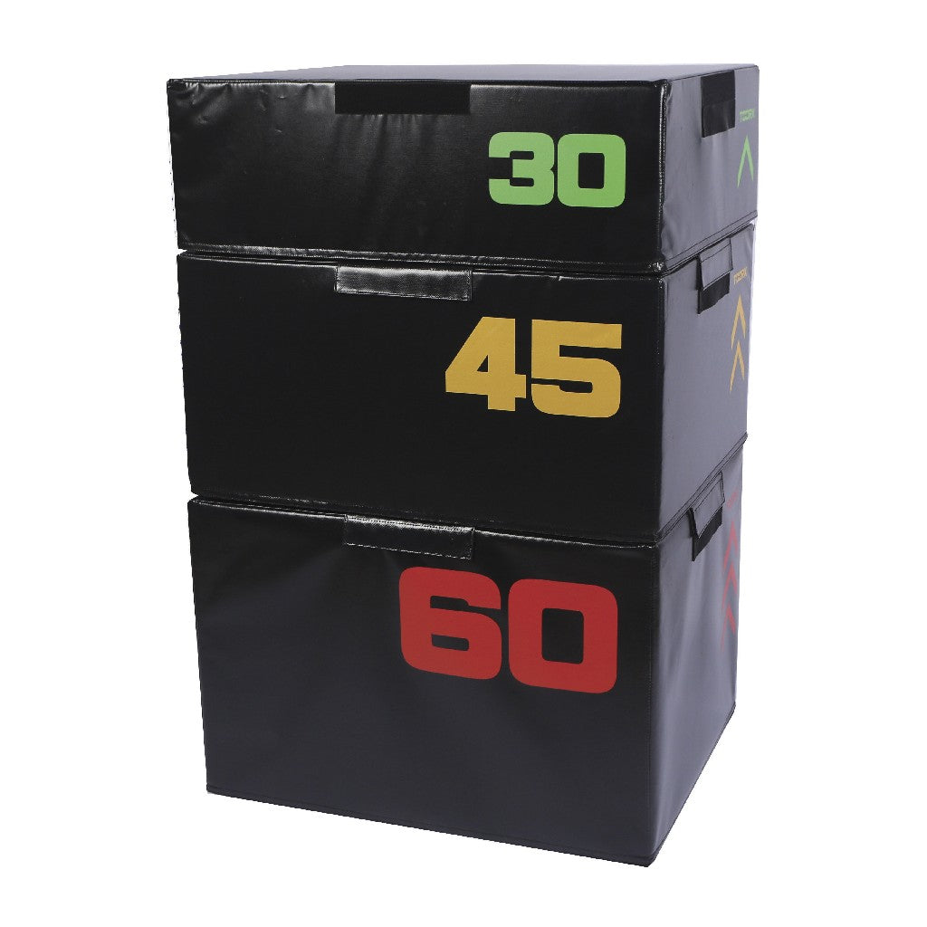 Set di 3 soft plyo box impilabili