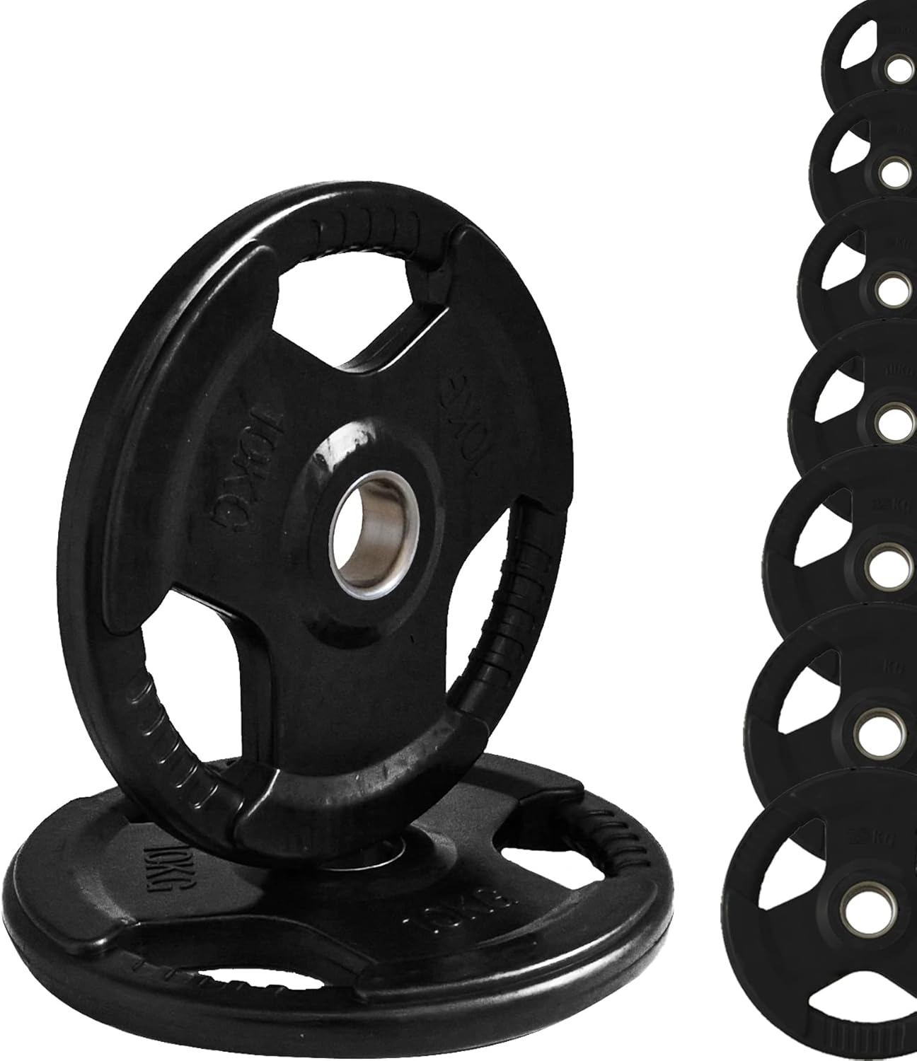 Dischi Ghisa Gommati Olimpionici Foro G50DG Ø50 mm da 1.25 A 25 kg