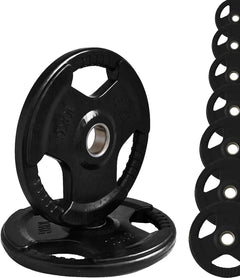Dischi Ghisa Gommati Olimpionici Foro G50DG Ø50 mm da 1.25 A 25 kg-1