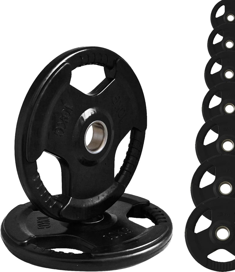 Dischi Ghisa Gommati Olimpionici Foro G50DG Ø50 mm da 1.25 A 25 kg-1