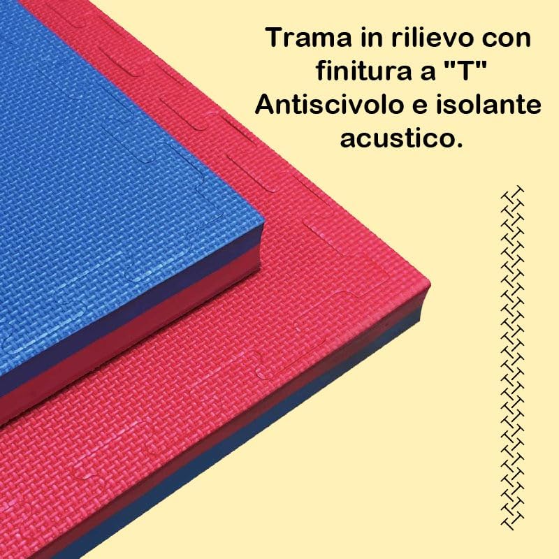 Pavimentazione Ad Incastro Antiscivolo In EVA 2 cm multidiscipline-7