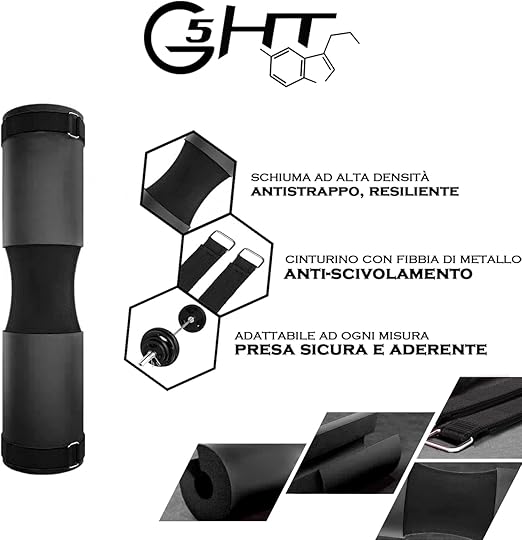Cuscino Imbottito di Protezione per Bilanciere-5