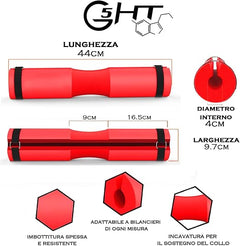 Cuscino Imbottito di Protezione per Bilanciere-11