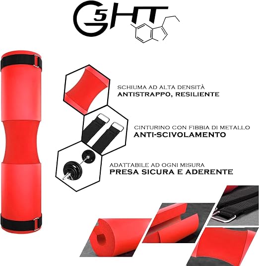 Cuscino Imbottito di Protezione per Bilanciere-4