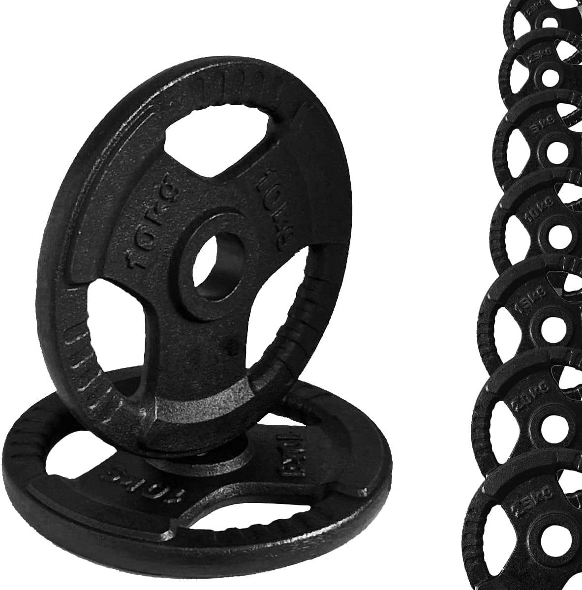 Disco ghisa olimpionico foro Ø50 mm G50DV da 1.25 a 25 kg-1