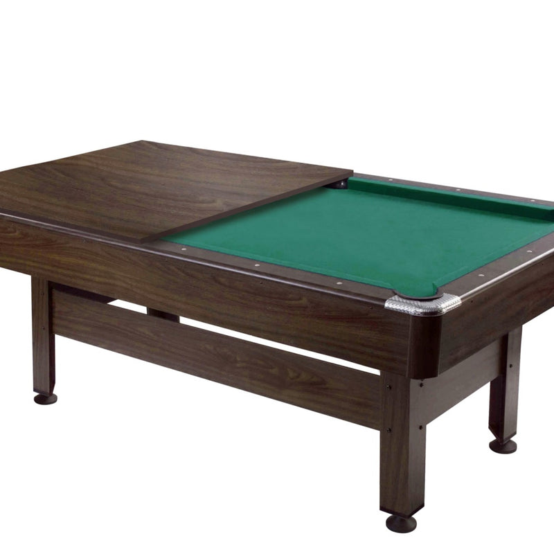 Pool table VIRGINIA 6 campo gioco cm. 180 x 90 - piano gioco in mdf.