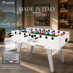 Calcio Balilla Goleador [Made in Italy] con Aste Rientranti o Uscenti-11