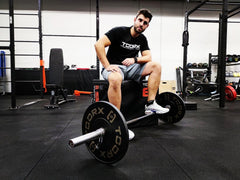 Bilanciere olimpionico 150 cm cromato BO-150 POWER TRAINING-3