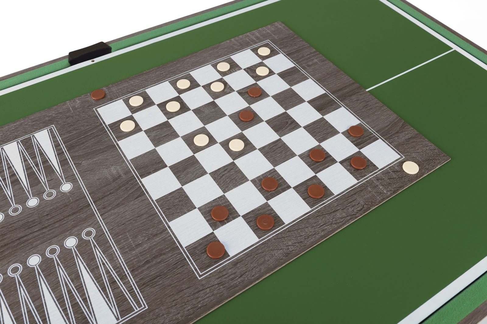 Tavolo Multi giochi 9 in uno versione calciobalilla aste rientranti ALL IN 9-4