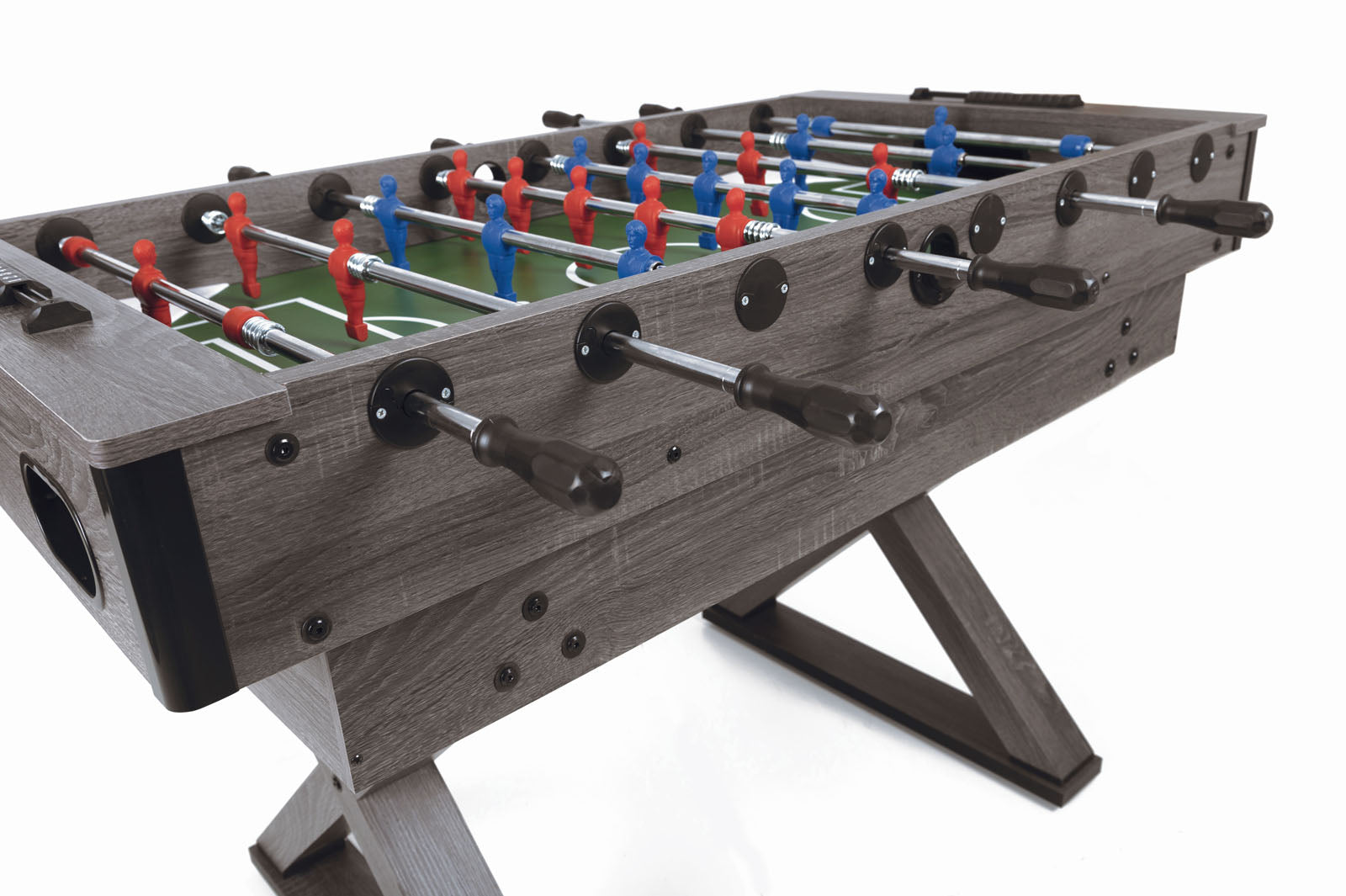 Tavolo Multi giochi 9 in uno versione calciobalilla aste rientranti ALL IN 9-16