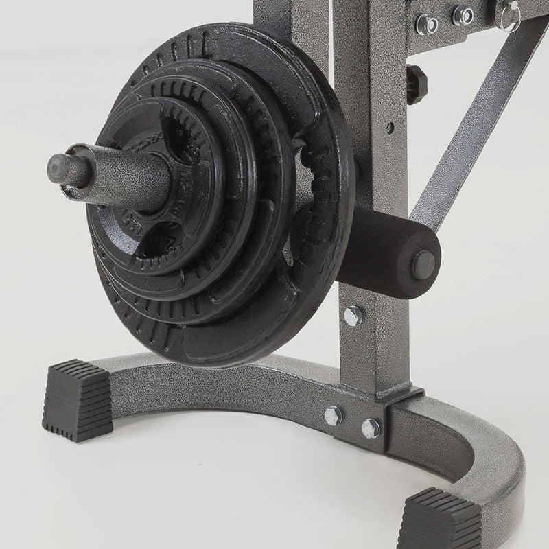 Adattatore leg extension per utilizzo dischi in ghisa con foro diam. 50 mm.