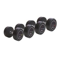 Set coppie manubri Professional in uretano da 4 a 24 kg (salto da 2 kg)