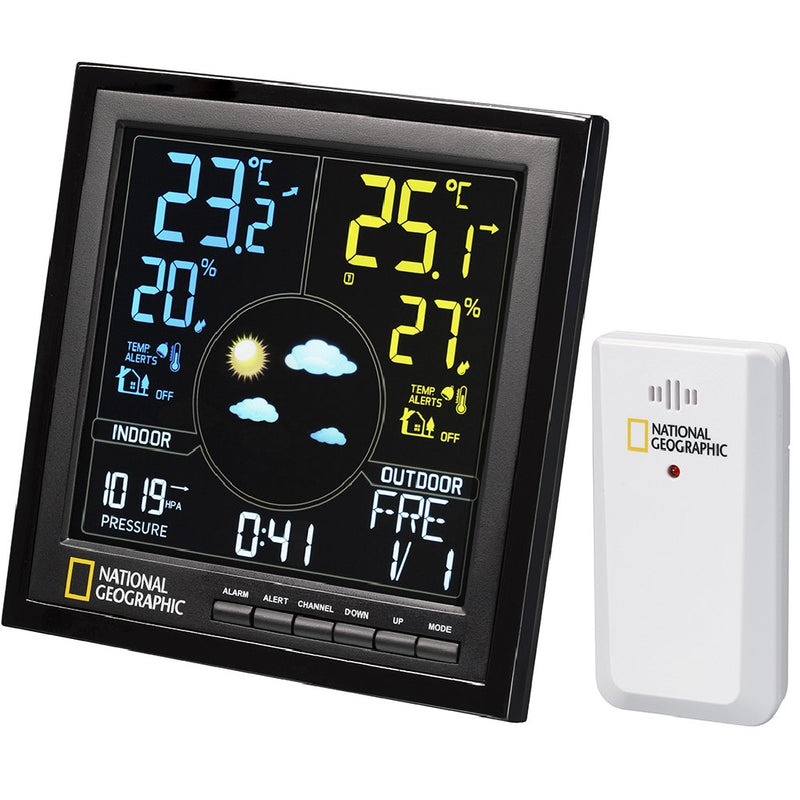 Stazione meteorologica wireless con display a colori