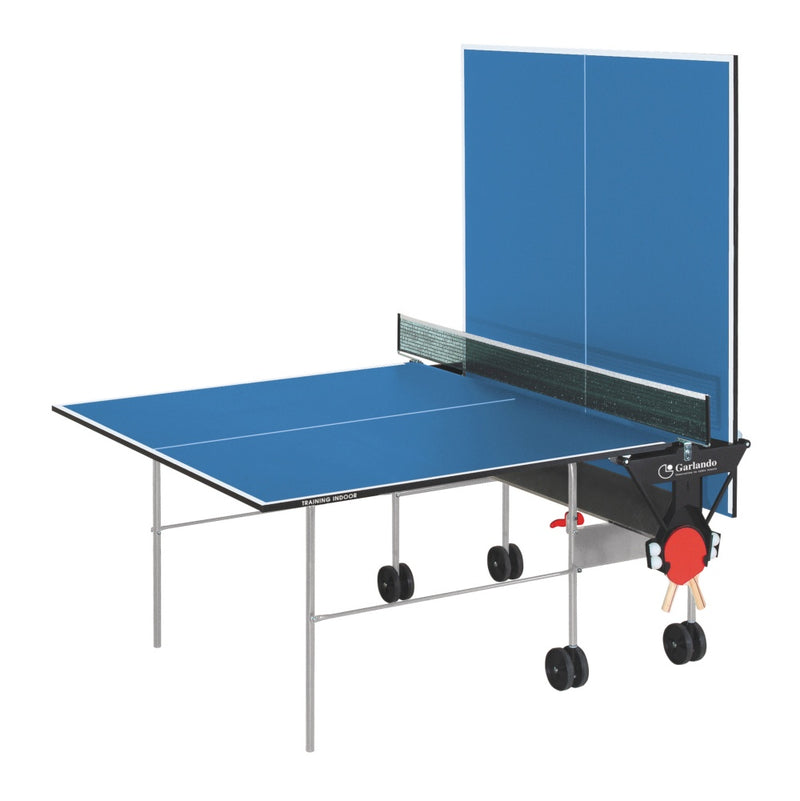 Ping pong TRAINING INDOOR piano blu con ruote, per interno