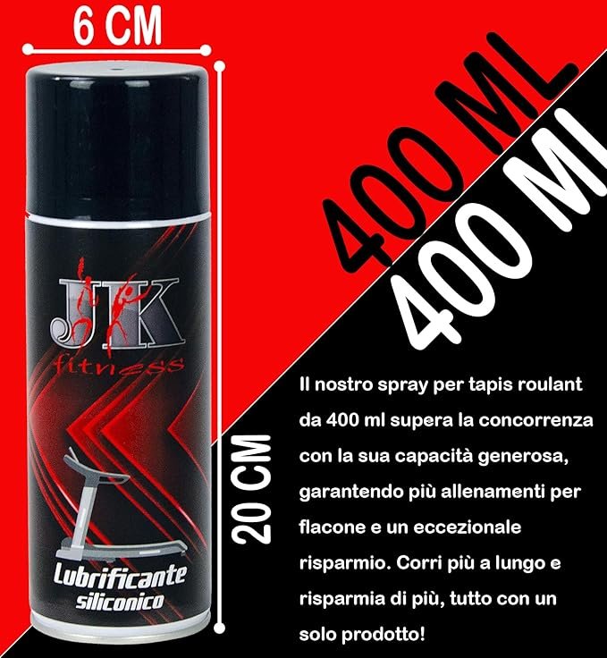 Spray Lubrificante Siliconico Tapis Roulant