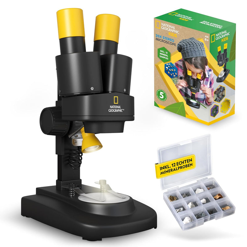 Microscopio Stereoscopico National Geographic 20x-1