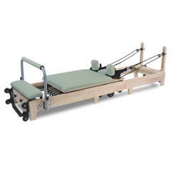 Reformer in legno di quercia naturale pieghevole PTX 3000 Green Tea