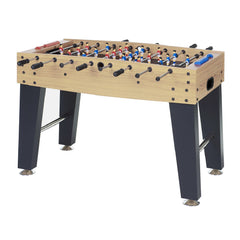 Calciobalilla F-3 acero aste uscenti piano gioco lungo in nobilitato