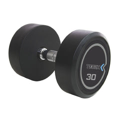 Manubrio Professional in uretano 10 KG nero / cromo impugnatura ergonomica-4
