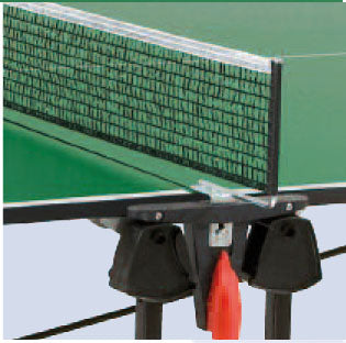Tavolo da Ping pong PROGRESS INDOOR piano verde con ruote, per interno-3