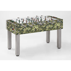 Calciobalilla G-500 D & S aste uscenti, piano gioco corto